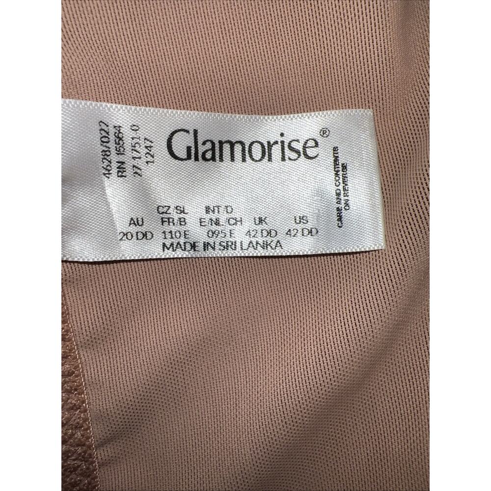 Glamorise MagicLift Support Bra 42DD US / 42DD UK Nude Beige Tan 1247 - Picture 12 of 12